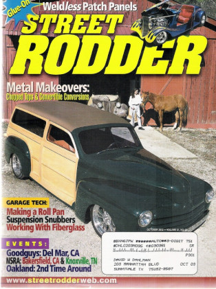 STREET RODDER 2002 OCT - FIBERGLASS TECH, AUTO PAINT HISTORY, ALUMINUM SHINE 